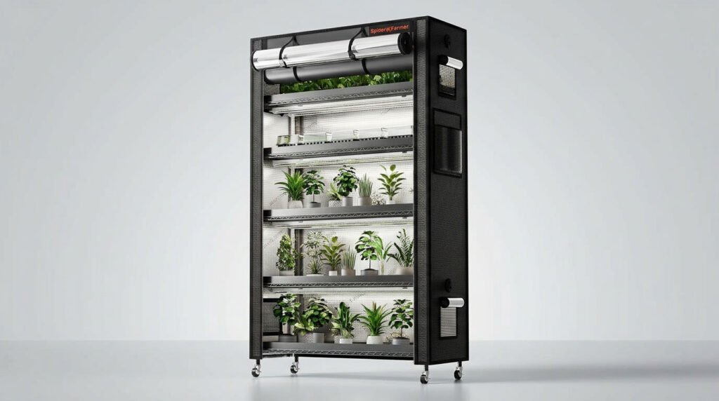 kit tente de culture Spider Farmer  étagère 6 étages 