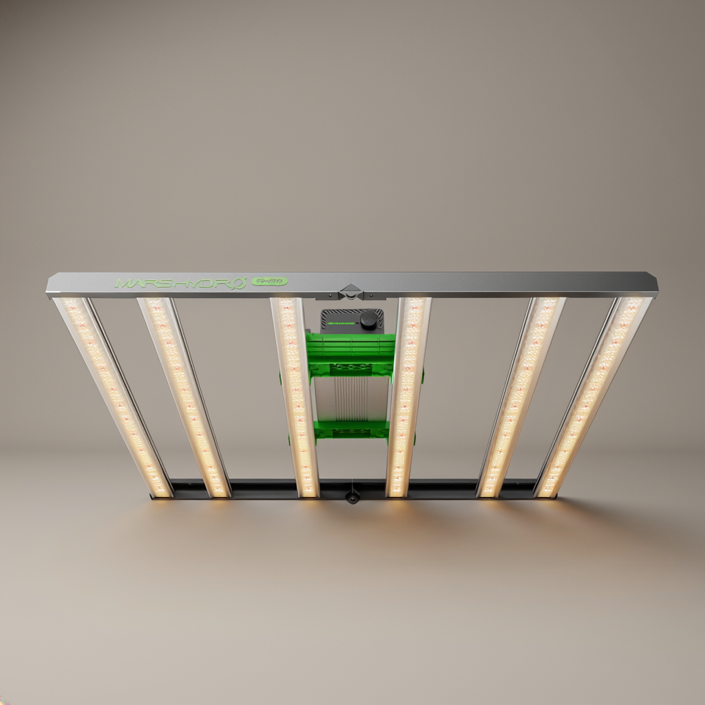 Lampe LED Mars Hydro FC4800 avec spectre complet pour grande surface de culture intérieure