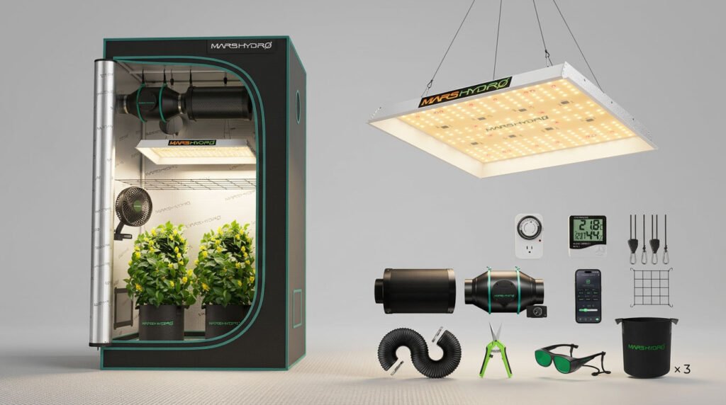 kit tente de culture Mars Hyrdo (60x60x140)