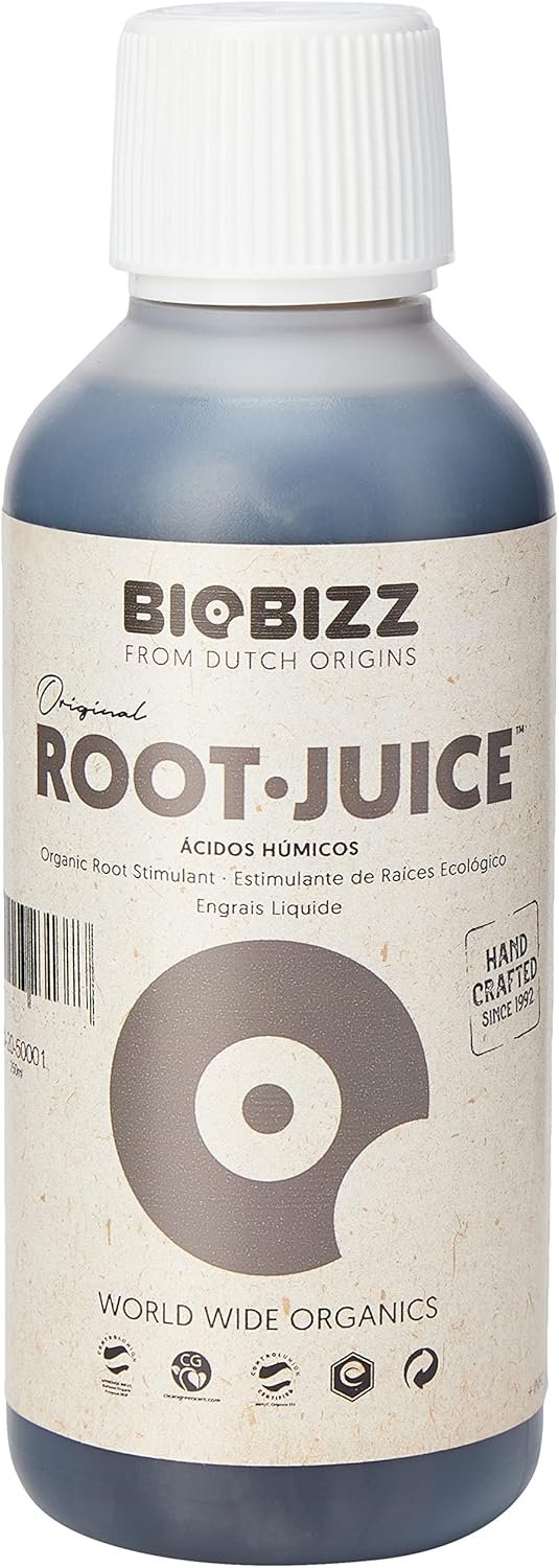 Biobizz Root Juice 250ml – stimulateur racinaire bio pour semis, boutures et croissance végétative