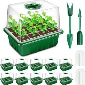 Mini serre semis YAUNGEL 120 cellules : kit complet pour semis intérieur